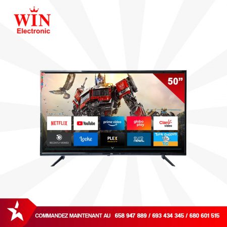 Starsat Téléviseur intelligent 50 pouces - Smart- 4K Ultra HD- Garantie